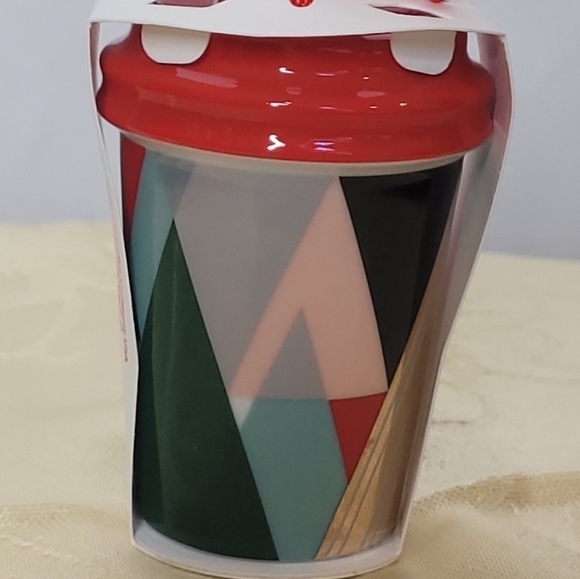 Starbucks 2017 Ceramic Christmas Ornament Modern Trees - Collectors Piece - Picture 4 of 7